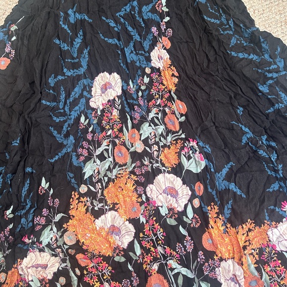 Free People Intimately floral print maxi dress womens size L - Picture 4 of 9